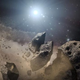 Illustration for article titled The collision that created Earths Moon is reenacted around an alien star